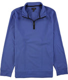Tasso Elba Mens Piped 1/4 Zip Pullover Sweater