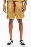 METALLIC FLICK SHORTS