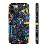 NEON GLYPHS | Tough Phone Case