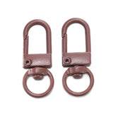 10Pcs/Lot Colorful Alloy Snap Lobster Clasp Hooks Keychain Findings for DIY Key Chain Necklace Bracelet Supplies Wholesale