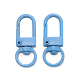 10Pcs/Lot Colorful Alloy Snap Lobster Clasp Hooks Keychain Findings for DIY Key Chain Necklace Bracelet Supplies Wholesale