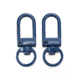 10Pcs/Lot Colorful Alloy Snap Lobster Clasp Hooks Keychain Findings for DIY Key Chain Necklace Bracelet Supplies Wholesale
