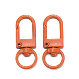 10Pcs/Lot Colorful Alloy Snap Lobster Clasp Hooks Keychain Findings for DIY Key Chain Necklace Bracelet Supplies Wholesale