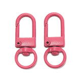 10Pcs/Lot Colorful Alloy Snap Lobster Clasp Hooks Keychain Findings for DIY Key Chain Necklace Bracelet Supplies Wholesale
