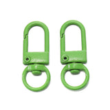 10Pcs/Lot Colorful Alloy Snap Lobster Clasp Hooks Keychain Findings for DIY Key Chain Necklace Bracelet Supplies Wholesale