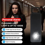 1pc Self-Defense Security Alarm With Motion Sensor And LED