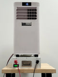 24V Pure DC Portable, Battery/Solar Air Conditioner & Heater (heat pump, 12,000 BTU/h)