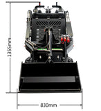 72V 16.4kWh Curiosity Mini Track Loader Skid Steer