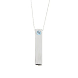 Blue Topaz Fashion Pendants Sterling Silver