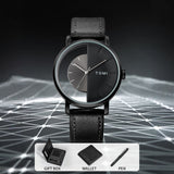 Men's Business Wallet Quartz Watch Set
