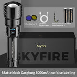 Ultra-bright Flashlight Ultra-bright Laser Beam Long-range Outdoor Use