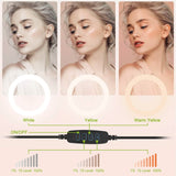 10in 120 LEDs Selfie Ring Light
