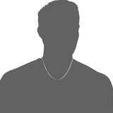 10K Solid Yellow Gold 2.5mm Marina Chain - Assorted Sizes