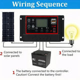 10W Solar Panel 18V Solar Cell 60A&100A Controller Solar Panels