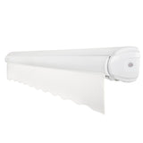 [10x08FT] Awntech Key West Premium Electric Outdoor Motorized Retractable Awning [FCL10/FCR10-SBY] (SAK62183)