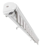 [10x10FT] Awntech Key West Premium Manual Outdoor Retractable Awning [FCM10-SBY] (SAK57132)