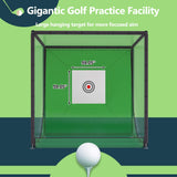 [10X10FT] Golf Practice Net Cage With Metal Frame (SAK41786)