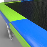 [10X17FT] Premium Rectangular Trampoline With 10 Poles And Crossbeam (SAK35179)