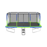 [10X17FT] Premium Rectangular Trampoline With 10 Poles And Crossbeam (SAK35179)