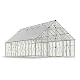 [10X24FT] Premium Heavy-Duty Polycarbonate Walk-In Greenhouse W/ Aluminum Frame & Built-In Gutter System (SAK58472)