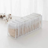 11 Grid Sock Underwear Storage Box Mesh Closet Organizer