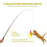 11-Pack: Interactive Cat Toy Wand