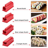 11-Piece: Sushi Making Kit Sushi Rolls with Premium Sushi Knife
