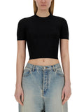 Balenciaga Women Cropped Shirt