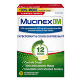 Mucinex DM Cold and Cough Relief Bi-layer Tablet