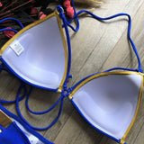 Sexy Halter Push Up Brazilian Bikini 2025 Women Bandage String Swimsuit Female Swimwear Two Pieces Bikini Set Bathing Suit Swim