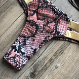 Sexy Halter Push Up Brazilian Bikini 2025 Women Bandage String Swimsuit Female Swimwear Two Pieces Bikini Set Bathing Suit Swim