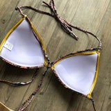 Sexy Halter Push Up Brazilian Bikini 2025 Women Bandage String Swimsuit Female Swimwear Two Pieces Bikini Set Bathing Suit Swim