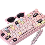 Shugo Chara Key Cap MOA Highly Personalized Theme Five-sided Sublimation Customized PBT Mechanical Keyboard Keycaps Key Cap