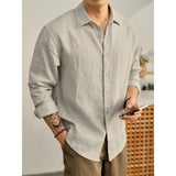 Old-money-style Slim-fit Long-sleeve Shirt