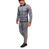 Check tide brand casual sportswear
