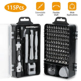 115-in-1 Magnetic Screwdriver Repair Tool Set