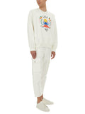 Casablanca Men Sweatshirt With "Home Way Mountain" Embroidery