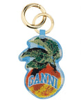 Ganni Women Keychain "Apple"