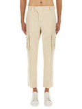 Balmain Men Cotton Cargo Pants
