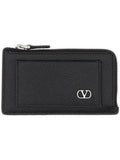 Valentino Garavani Men "Vlogo Signature" Leather Coin Purse