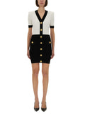 Balmain Women Two-Tone "Bodycon" Dress