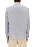 Valentino Men Striped Cotton Shirt