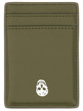 Alexander Mcqueen Men Magnetic Card Holder "Skull"