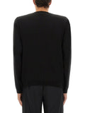 Moschino Men Wool And Silk Pullover