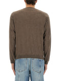 Moschino Men Wool And Silk Pullover