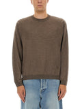 Moschino Men Wool And Silk Pullover