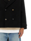Moschino Men Double-Breasted Jacket