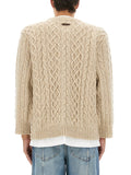 Moschino Men Pullover With T-Shirt