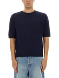 Moschino Men Wool And Silk Sweater