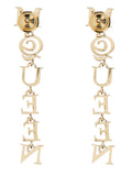 Alexander Mcqueen Women Logo Earrings